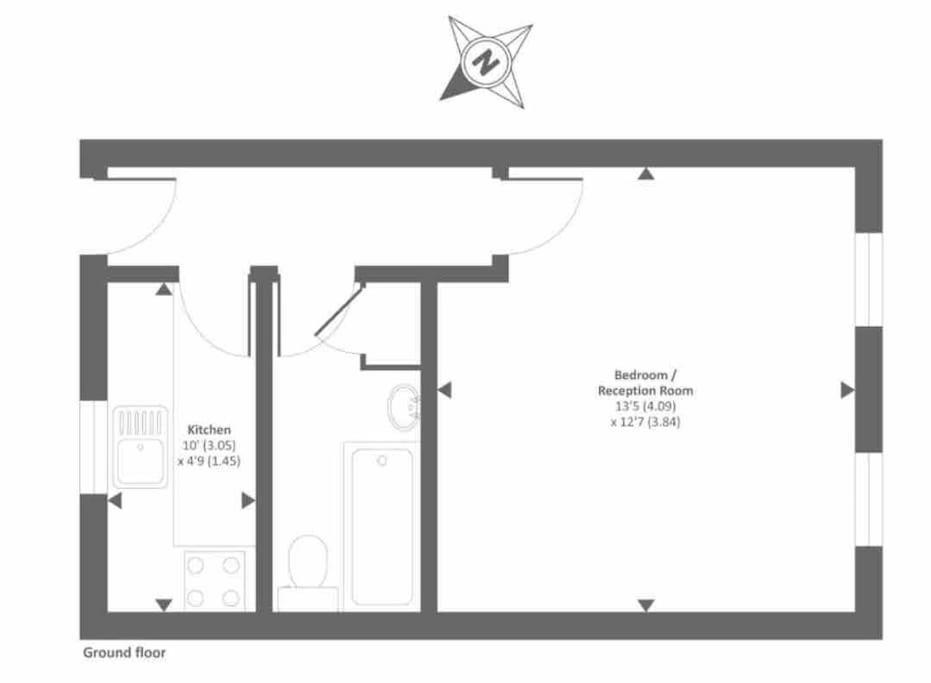 Exclusive Flat In Oxford Centre With Ac Apartman Kültér fotó